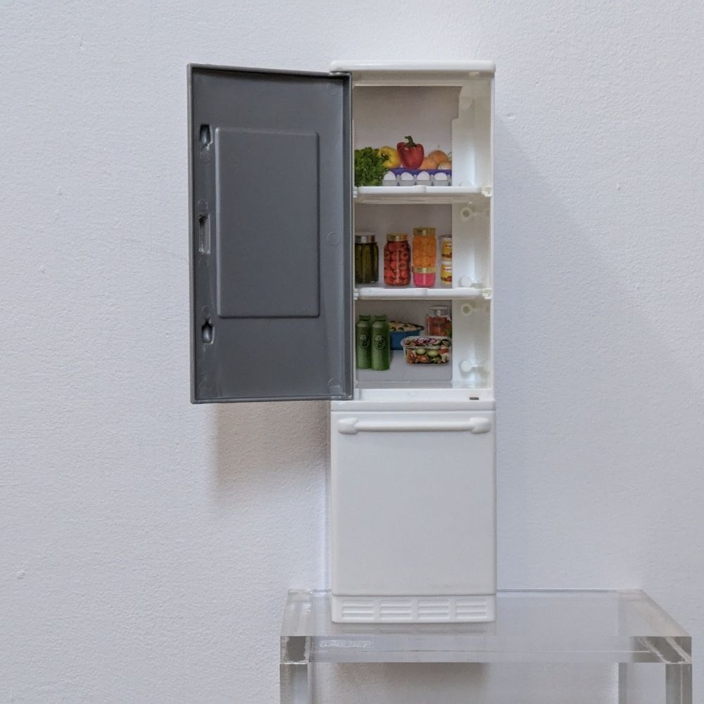 Barbie Dream House Refrigerator, 2 Shelves Replacement Part, Mattel 2018